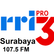 Logo RRI PRO 3 Surabaya